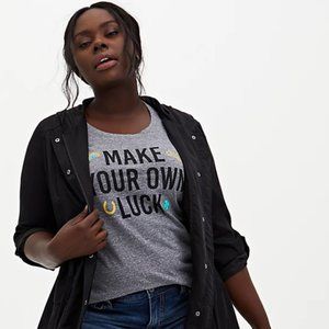 NWT MAKE YOUR OWN LUCK SLIM FIT TEE
